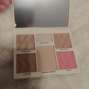 Cover fx highlighter bronzer and blush palette.